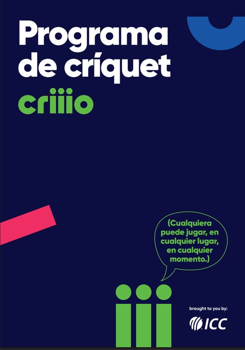 Programa de Críquet criiio